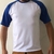 camiseta lisa básica de 100%algodão