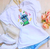 Camiseta Stitch Havaiano-c