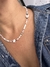 Choker cristais e madrepérolas - loja online