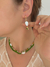 Choker Folha cristal mix - comprar online