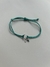 Pulseira seda gotinha platina - comprar online