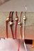 Pulseira seda coração - La Tienda - manualidades