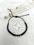 Pulseira seda macramê