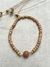 Pulseira elástica quartzo mesclado