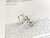 Brinco Argola Lisa Banho Ródio Branco - comprar online