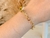 Pulseira Elo De Coração Liso Delicada - comprar online