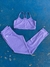 LONG SHOES LILAC