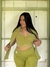 Premium 3 piezas; Calza con frunce + Top + Crop top - (copia) - CALI