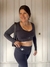 Premium 3 piezas: Calza con frunce + Top + Crop top en internet