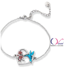 Pulsera Acero Colibrí - comprar online