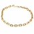 Pulseira de Ouro Maciço 18k Elo Cartier de 21cm com 19gr