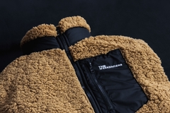 Chaleco corderito camel