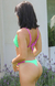 Bikini Mujer Malla Ailyke Trianguilito Colaless Traje Baño - comprar online