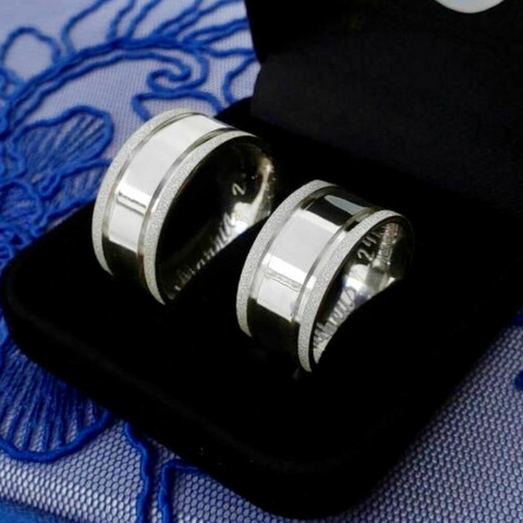 Aliança 10mm + solitário