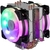 Cooler Gamer Processador Dupla Fan LED/Dissipador DX-9107D