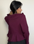 Blusa Babadinho - Bordô - comprar online