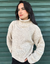 Tricot golinha areia