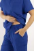Ambo Cairo Línea Esencial Pantalón Recto Azul Francia en internet