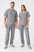 Ambo Cairo Línea Esencial Pantalón Recto Gris