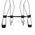 SEPARADOR DUO 60CM COM ALGEMA E TORNOZELEIRA