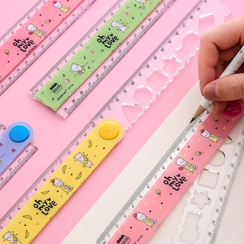 Régua com Abertura e Stencil