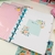 Caderno de Disco Buendía - Floral Turquesa Tamanho: A5 (21 x 14,8cm) - loja online