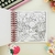Combo Caderno de Colorir e 24 Canetas - loja online