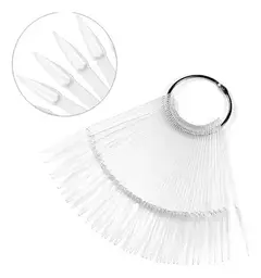 Muestrario Abanico STILETTO Transparente x50