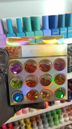 Imagen de Caja x 12 Potes DECORACION SURTIDAS
