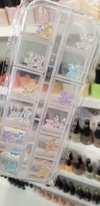 Caja x12 Dijes Moños acrilicos 3d - comprar online