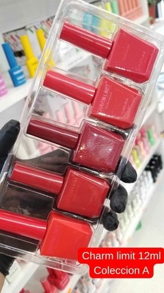 Esmaltes semipermanentes UVLED Charm limit coleccion x6 CAJA A - comprar online