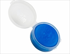 Maquillaje Fantasia Cremoso Azul Neon Pastillero