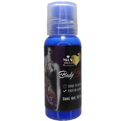 BodyPaint Azul Mate 30gms Mia Terra Cosmetics