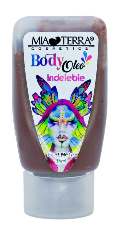 Imagen de Body Oleo Colores Mate INDELEBLE 35 Gms Mia Terra Cosmetics -
