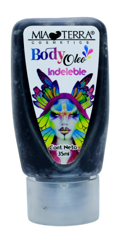 Body Oleo Colores Metalicos INDELEBLE 35 Gms Mia Terra Cosmetics - tienda en línea