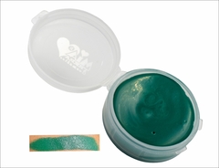 Maquillaje Fantasia Cremoso Verde Bandera Mate Pastillero