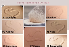 Polvo Compacto Platinum Mia Terra Cosmetics - tienda en línea