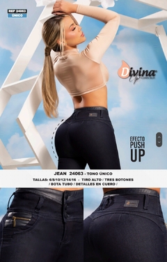 JEANS PUSH UP CONTROL ABDOMEN
