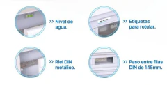 TABLERO 8 MODULOS APLICAR - LINEA PRAGA FORLI - tienda online