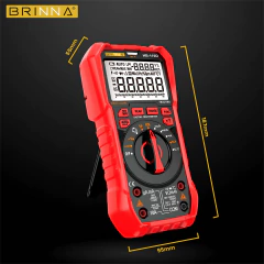 MULTIMETRO BRINNA 60000 CUENTAS HB-119D - Elecas Materiales Eléctricos