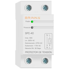 PROTECTOR MONOFASICO BRINNA SPC-40 - comprar online