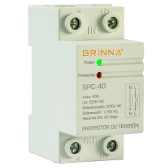PROTECTOR MONOFASICO BRINNA SPC-40 - comprar online