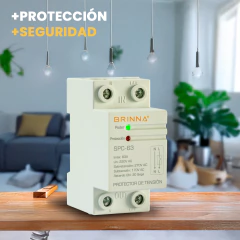 Imagen de PROTECTOR MONOFASICO BRINNA SPC-63