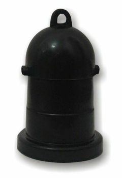 PORTALAMPARA GUIRNALDA NEGRO - comprar online