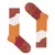 SOCKIE ABSTRACT pack x 2 | LADRILLO | Talle único 35-40 - tienda online