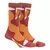 Imagen de SOCKIE ABSTRACT pack x 2 | LADRILLO | Talle único 35-40