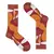 SOCKIE ABSTRACT pack x 2 | LADRILLO | Talle único 35-40 - Sockie