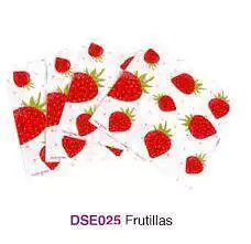SERVILLETAS FRUTILLAS