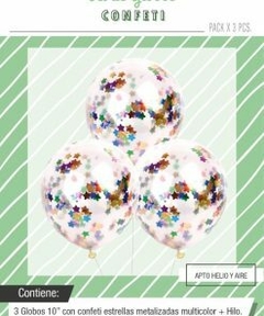 SET POR 3 CONFETTI VARIOS COLORES en internet
