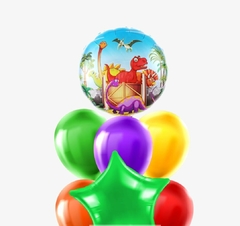 SET GLOBOS DINO